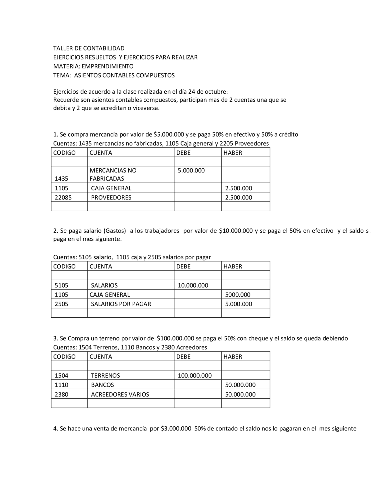 Acceso A Las Actividades